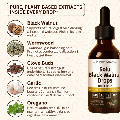 Solu Black Walnut Drops